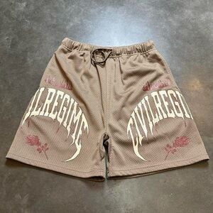 Men’s Civil Regime Mesh Shorts Gymwear Sz small